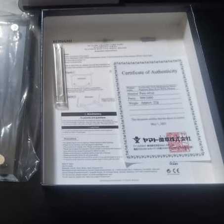 遊戯王 英語 MASTERPIECE 青眼の白龍 ブルーアイズ プラチナ、純銀製