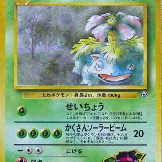 ポケモンカード エリカのフシギバナ 旧裏