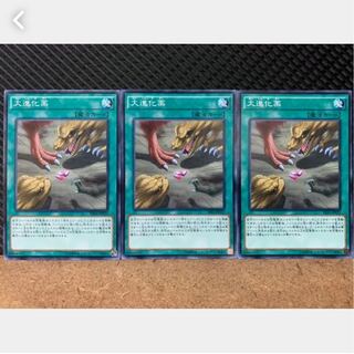 【ぽぽたん】遊戯王 1294 大進化薬 3枚 ノーマル