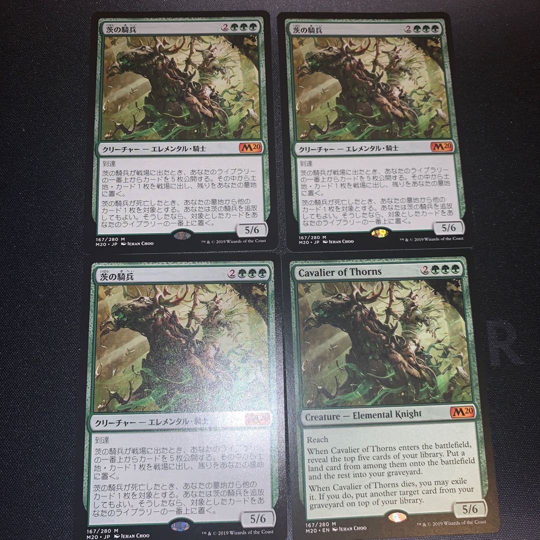 Cavalier of Thorns 4 cards