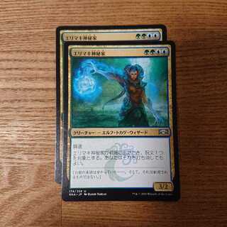 MTG アンコモン エリマキ神秘家 1枚