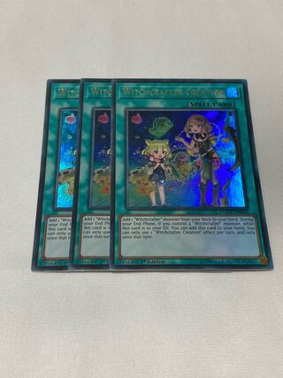 ウィッチクラフト・クリエイション　英語版　EU版　3枚