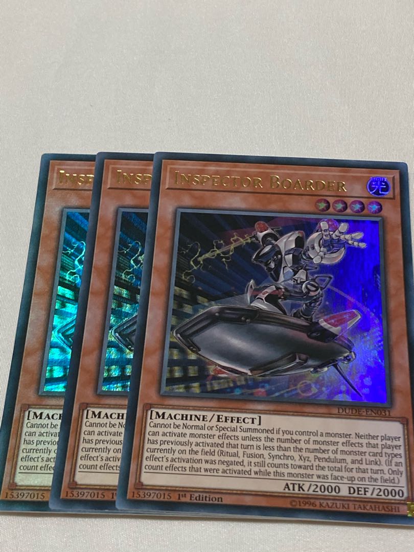 インスペクト・ボーダー　英語版　EU版　3枚