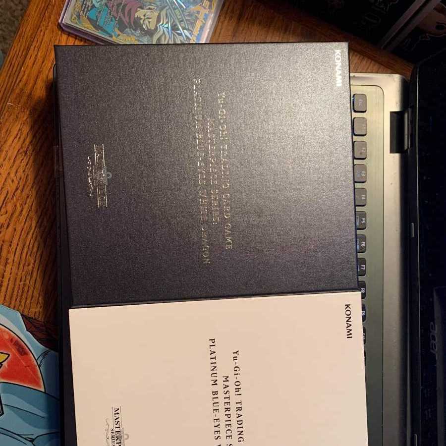 遊戯王 英語 MASTERPIECE 青眼の白龍 ブルーアイズ プラチナ、純銀製