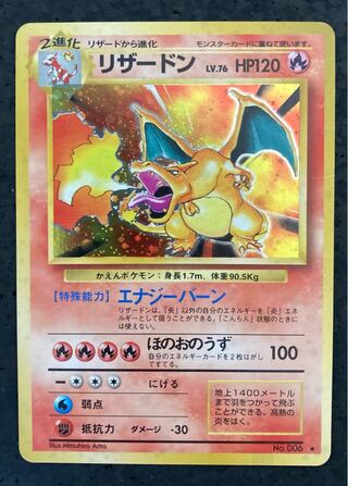 【Aristocrats様用】かえんリザードン&カツラのリザードン