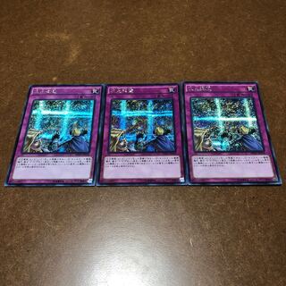 次元障壁 シークレットレア3枚セット