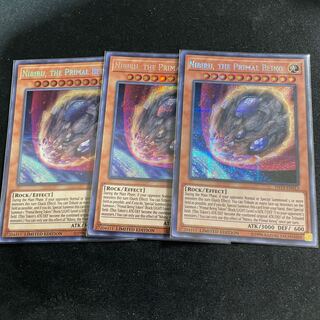 Nibiru, the Primal Being Secret Rare English 3 copies