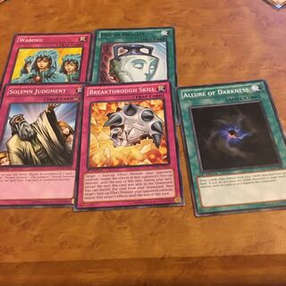 English version Solemn Judgment, etc. Ordinary Magic & Traps