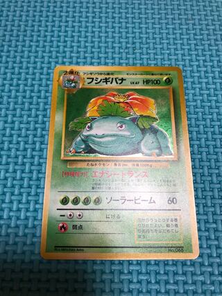 フシギバナ　旧裏面マーク無し