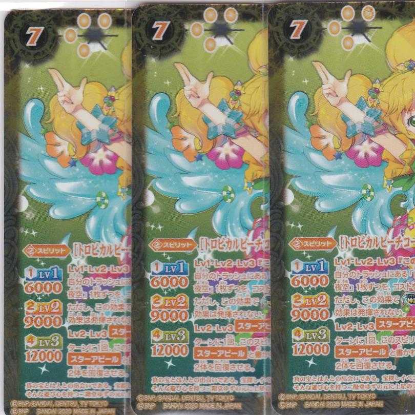 [トロピカルビーチコーデ]二階堂ゆず　３枚　R　CB14