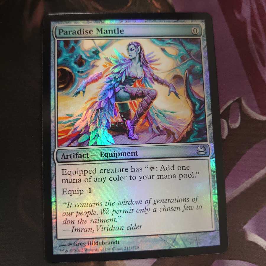 Paradise Mantle Foil 1枚 (Used) （1406073925）| magi -TCG