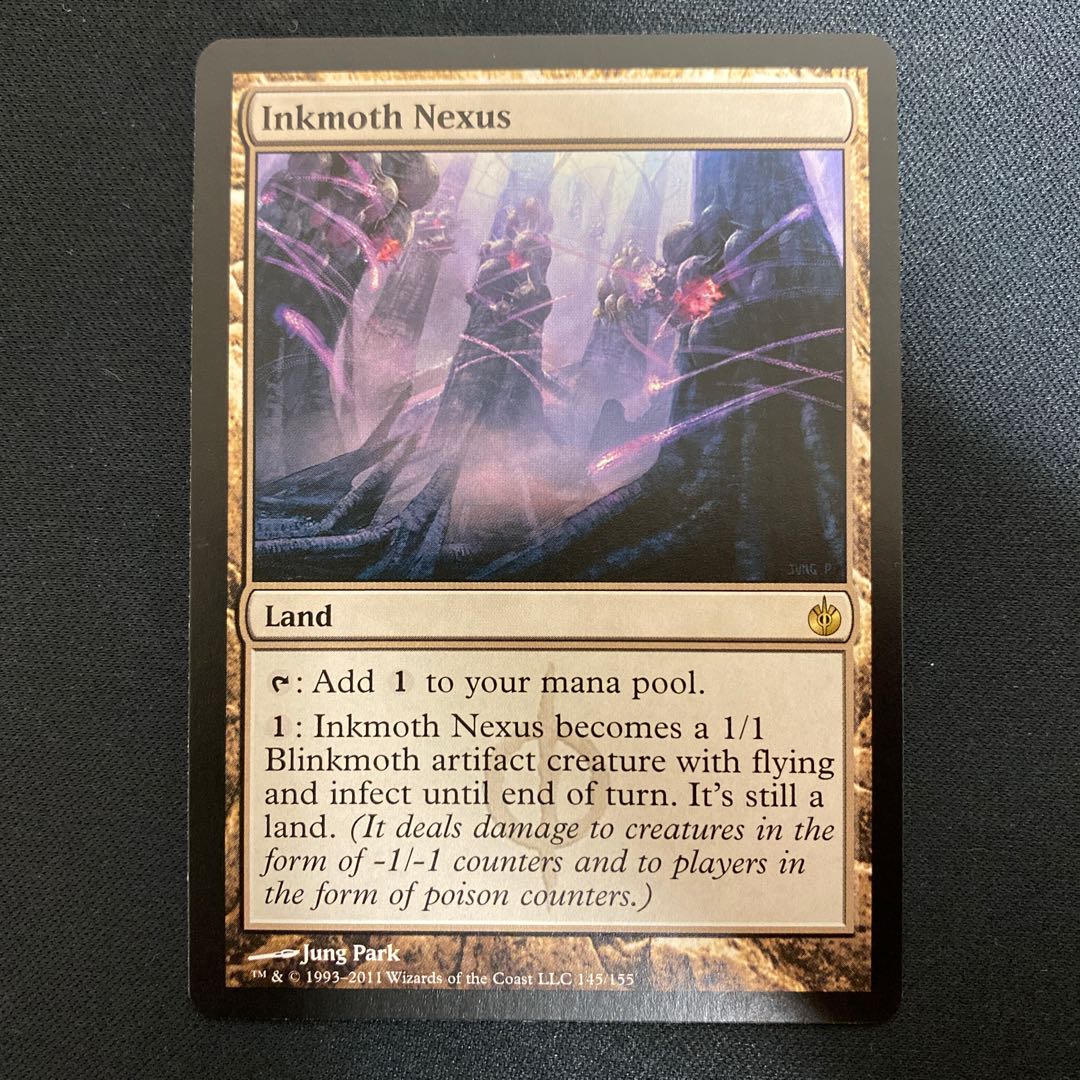 【値下げ中】墨蛾の生息地　ミラディン包囲戦英語版　３枚セット(バラ売り可)