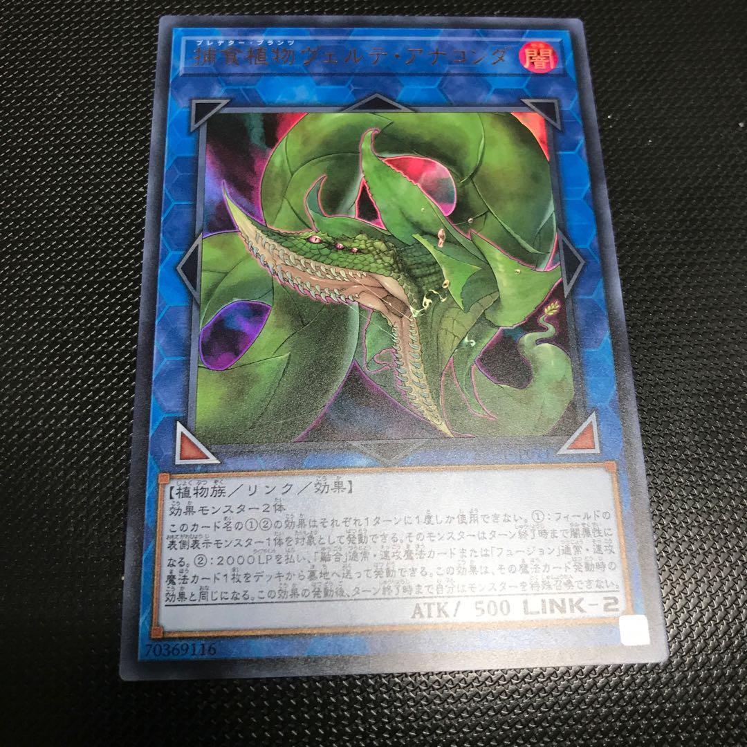 遊戯王 捕食植物ヴェルテ・アナコンダ ウルトラ