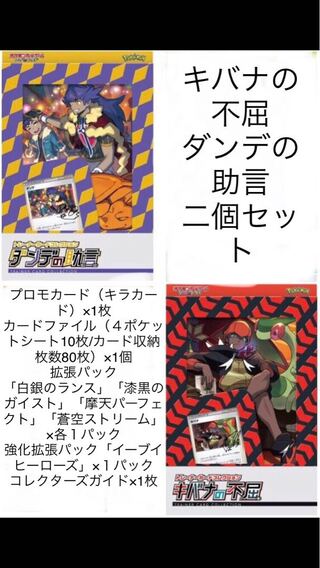 トレーナーズコレクション　キバナの不屈　ダンデの助言