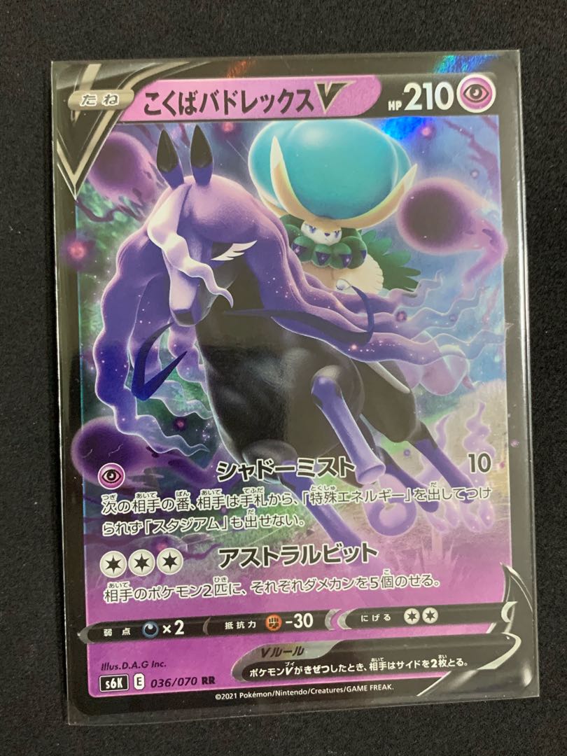 こくばバドレックスV、VMAX2枚セット