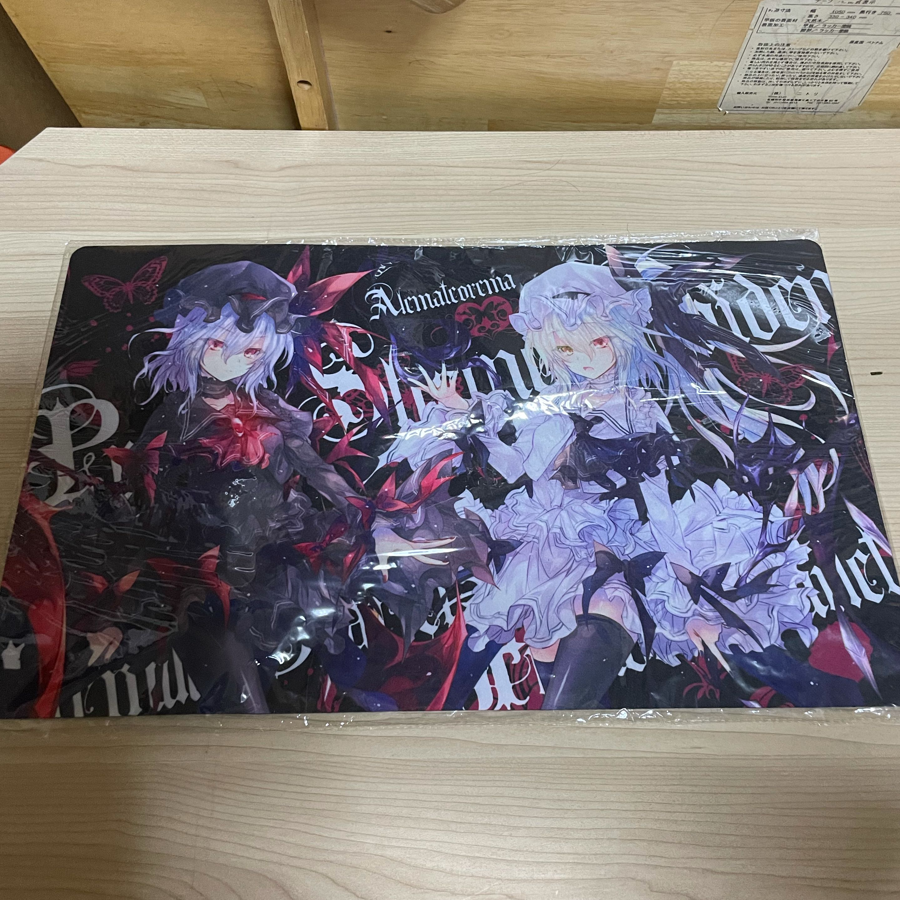 東方project レミリア&フラン プレイマット カードスリーブ セット