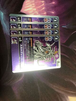 EX1スカルグレイモン4枚セット