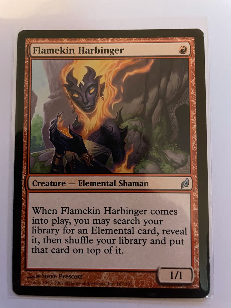 First Edition (LRW)] Flamekin Harbinger (English) 1 copy