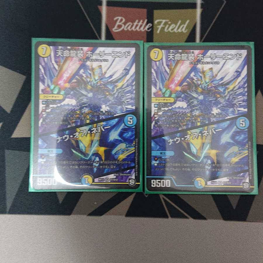 天命竜装ホーリーエンド／ナウ・オア・ネバー2枚セット