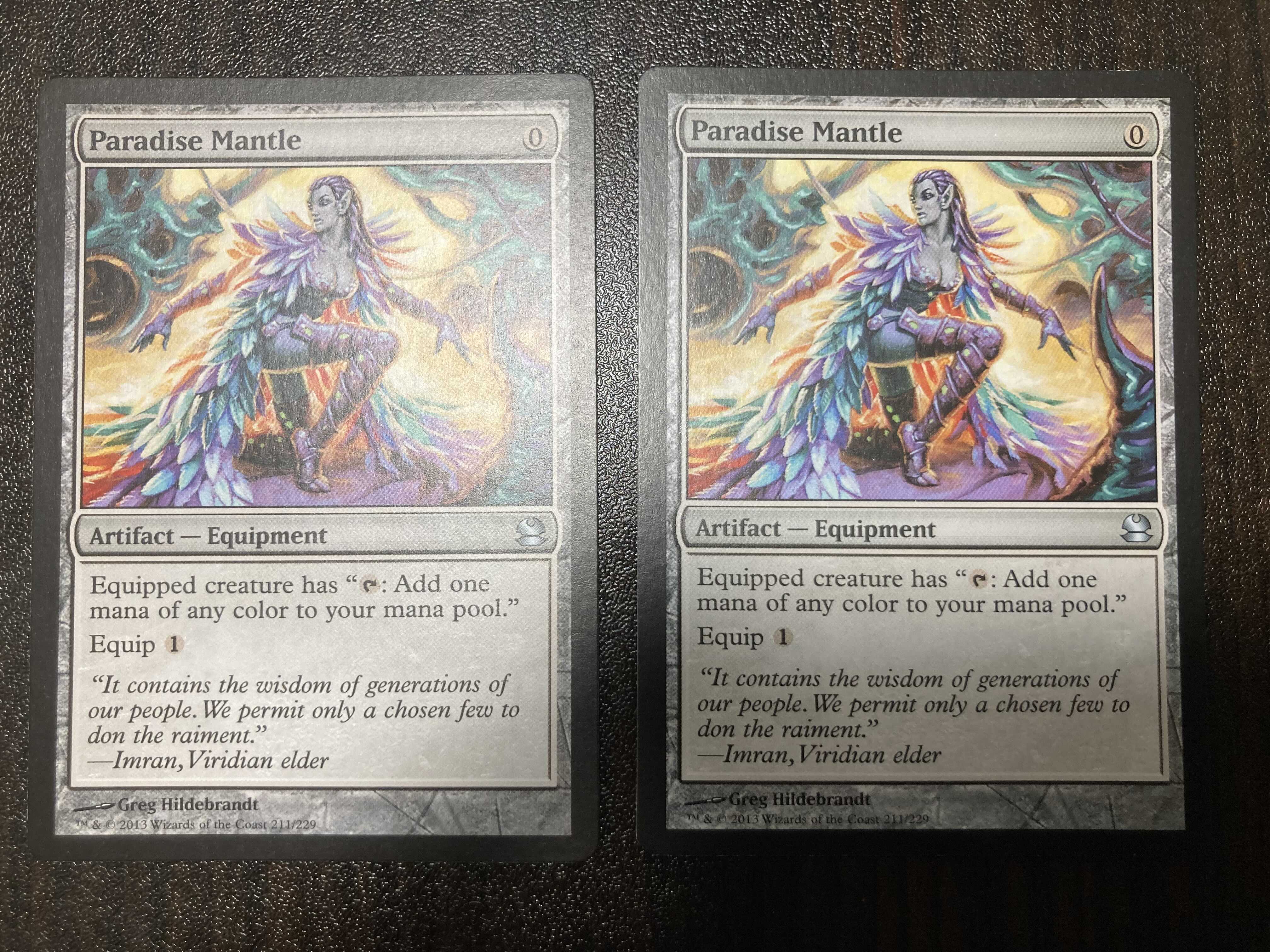 MTG 極楽のマントル 2枚セット 2枚