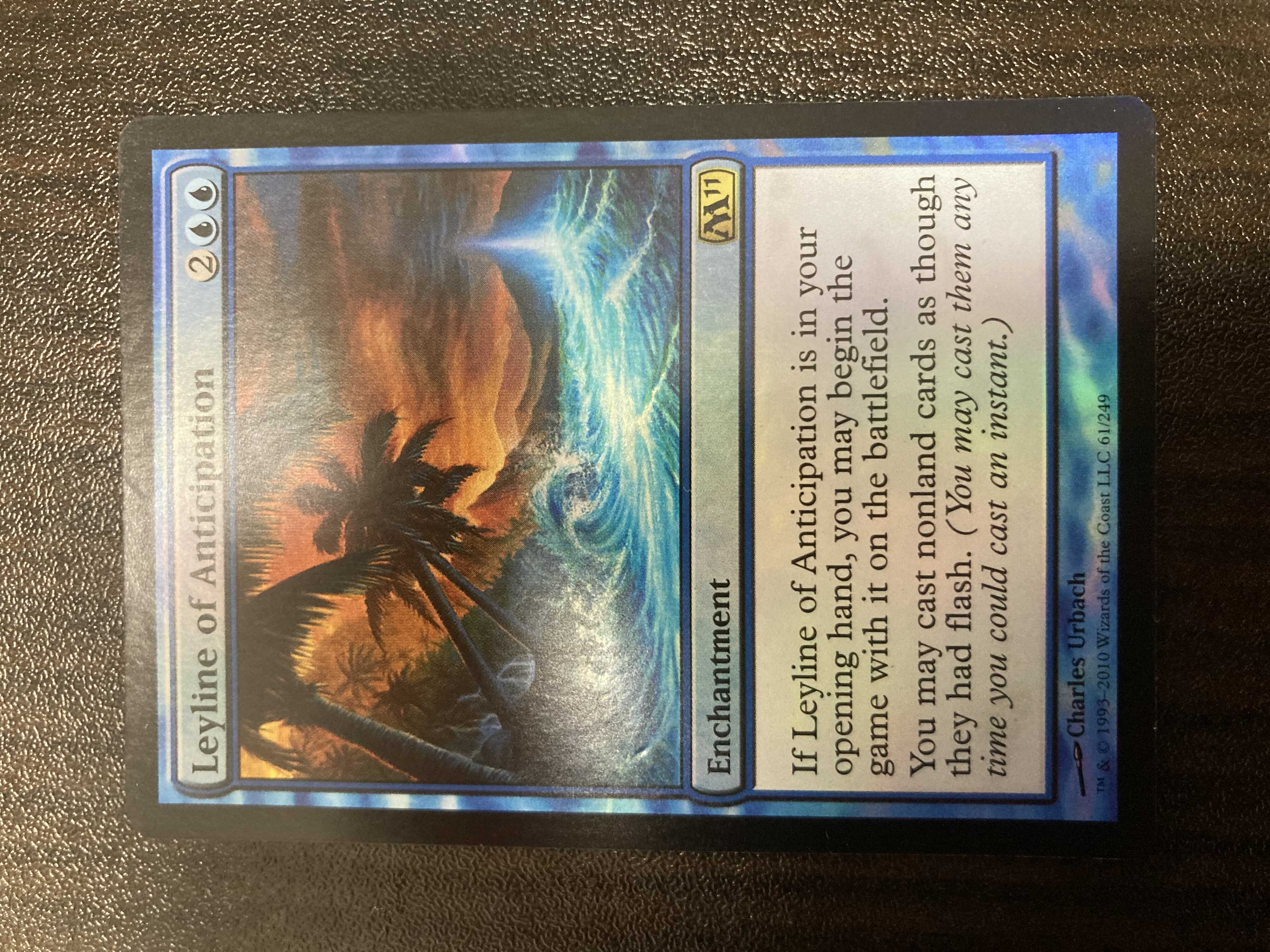 MTG Anticipate Force Fight English foil
