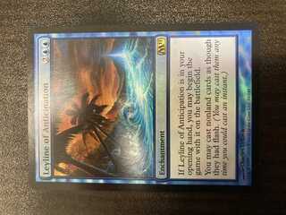MTG Anticipate Force Fight English foil
