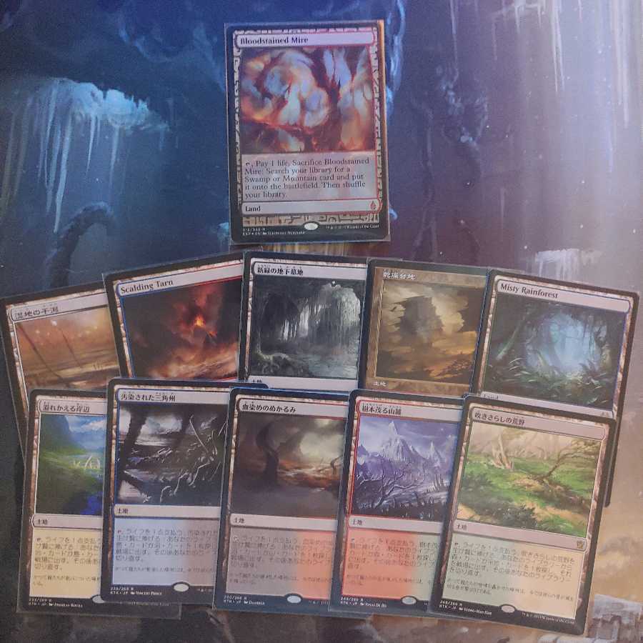 8/22更新【全50口公開】狙えフェッチランド! 土地単オリパ!