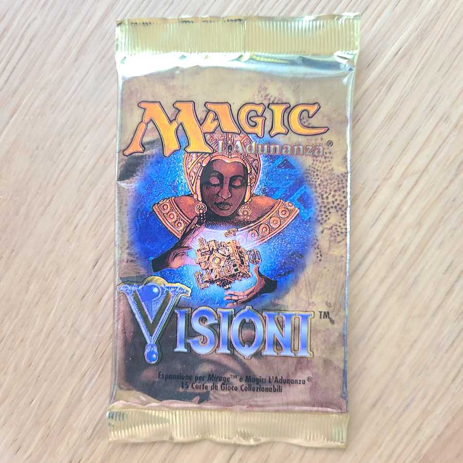ヴィジョンズ　ブースターパック　未開封　(イタリア語)