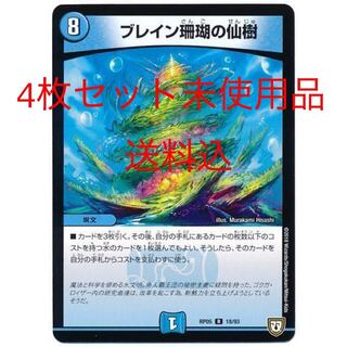 ブレイン珊瑚の仙樹　4枚セット　未使用品