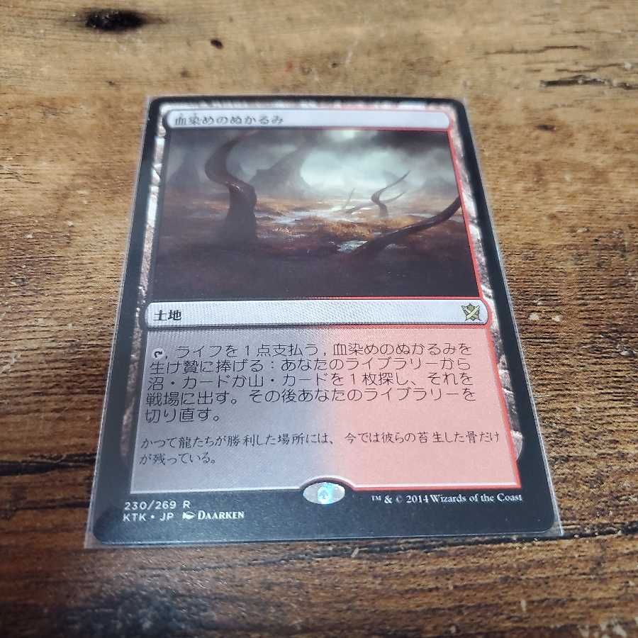 血染めのぬかるみ