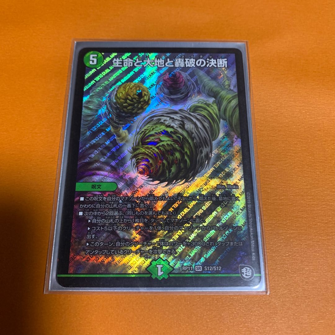 生命と大地と轟破の決断 1枚