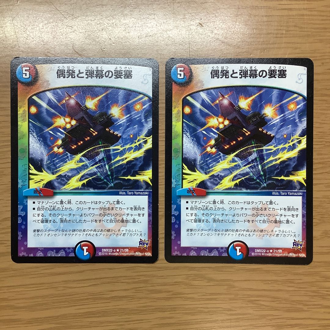 偶発と弾幕の要塞 2枚