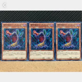 【ぽぽたん】遊戯王 1005 捕食植物コーディセップス 3枚 ノーマル