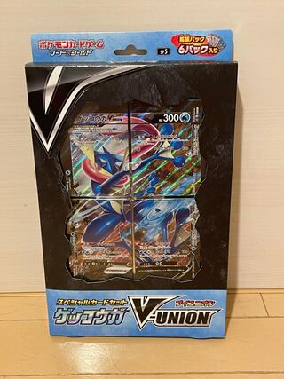 ポケモン - 【新品未開封】ダンデの助言&amp;ゲッコウガV-UNION スペシャルカードセット『ゲッコウガV-UNION』【未開封BOX】{-}