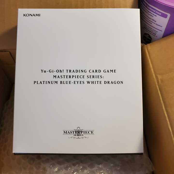遊戯王 英語 MASTERPIECE 青眼の白龍 ブルーアイズ プラチナ、純銀製
