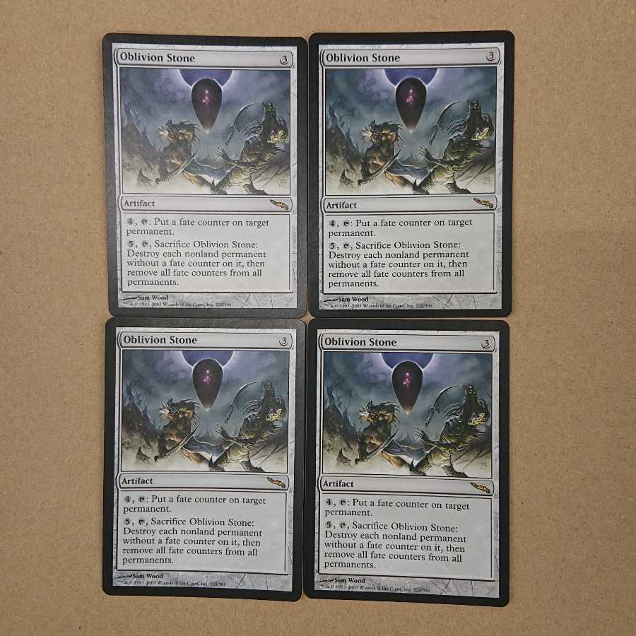 MTG Stones of Forget English [MRD] Set of 4