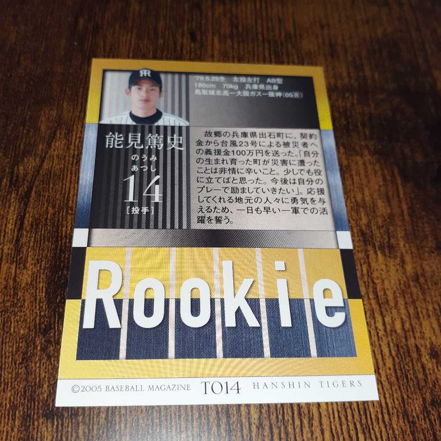 Hanshin Tigers player Nomi