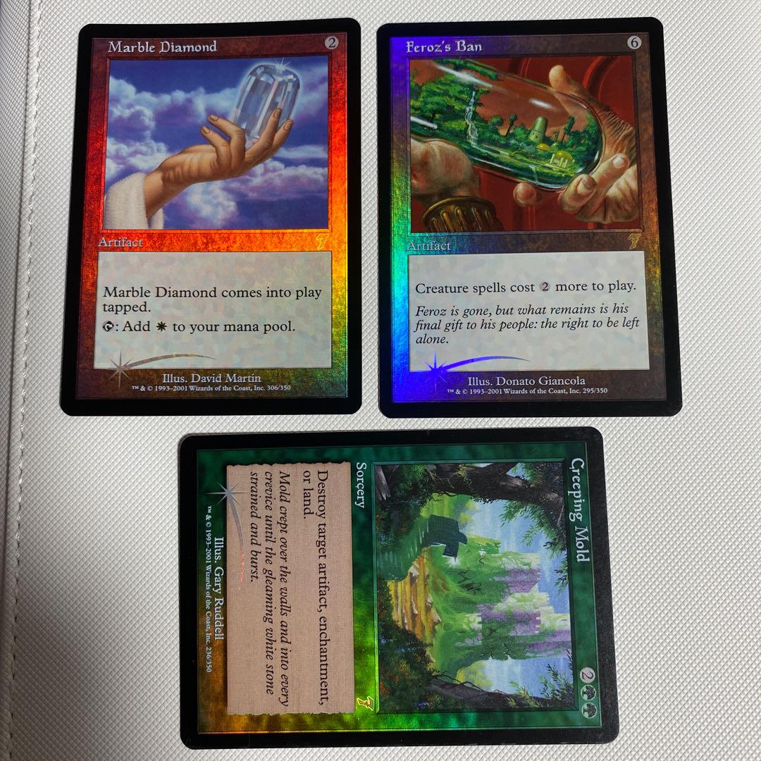 7 editions English FOIL sold in bulk