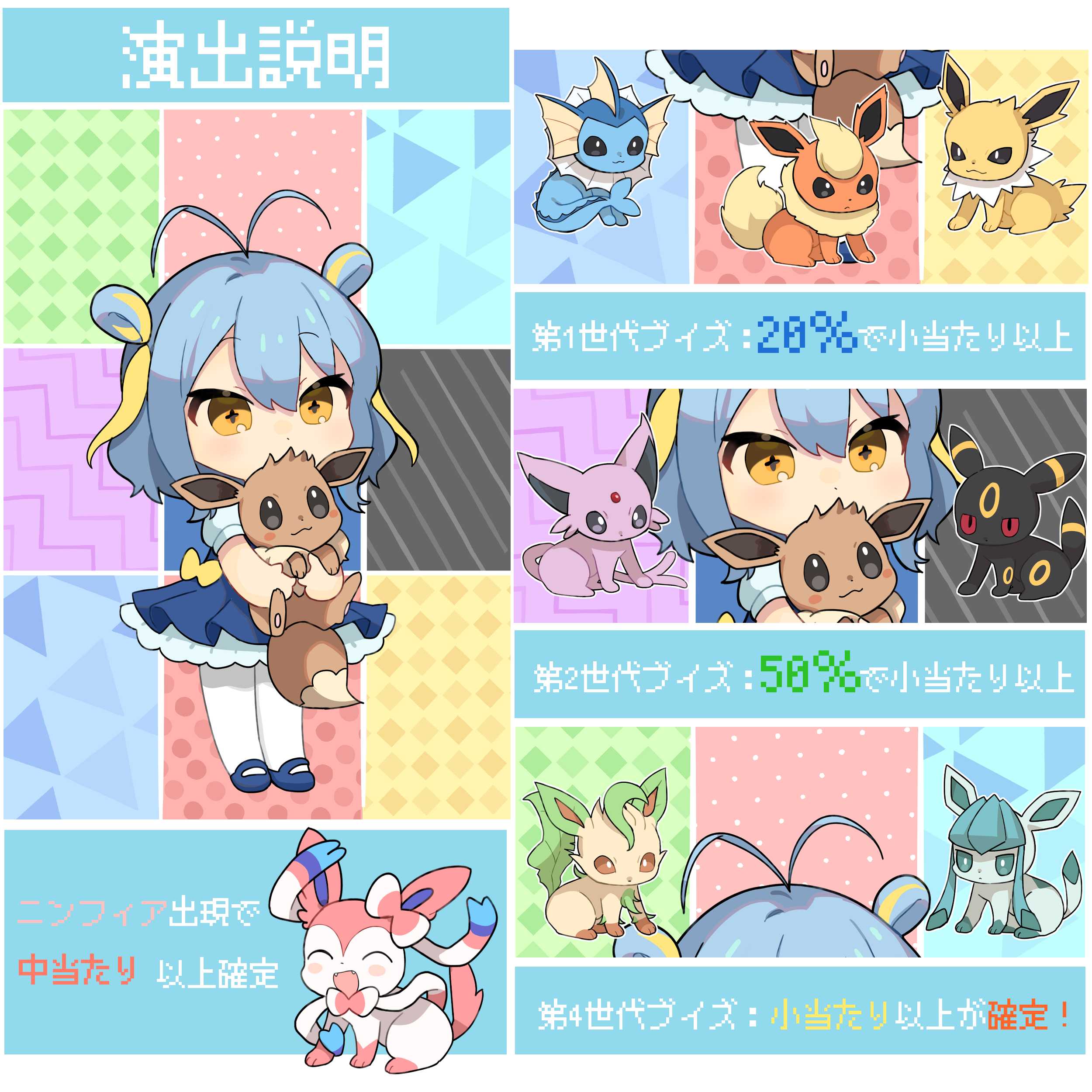 ステ様15口『ぴっかりブイズ確定』