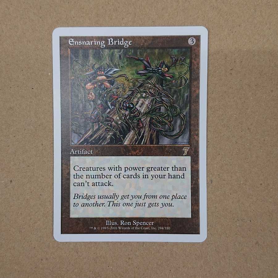 MTG Ensnaring Bridge English Version [7ED].