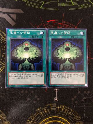 悪魔への貢物 2枚