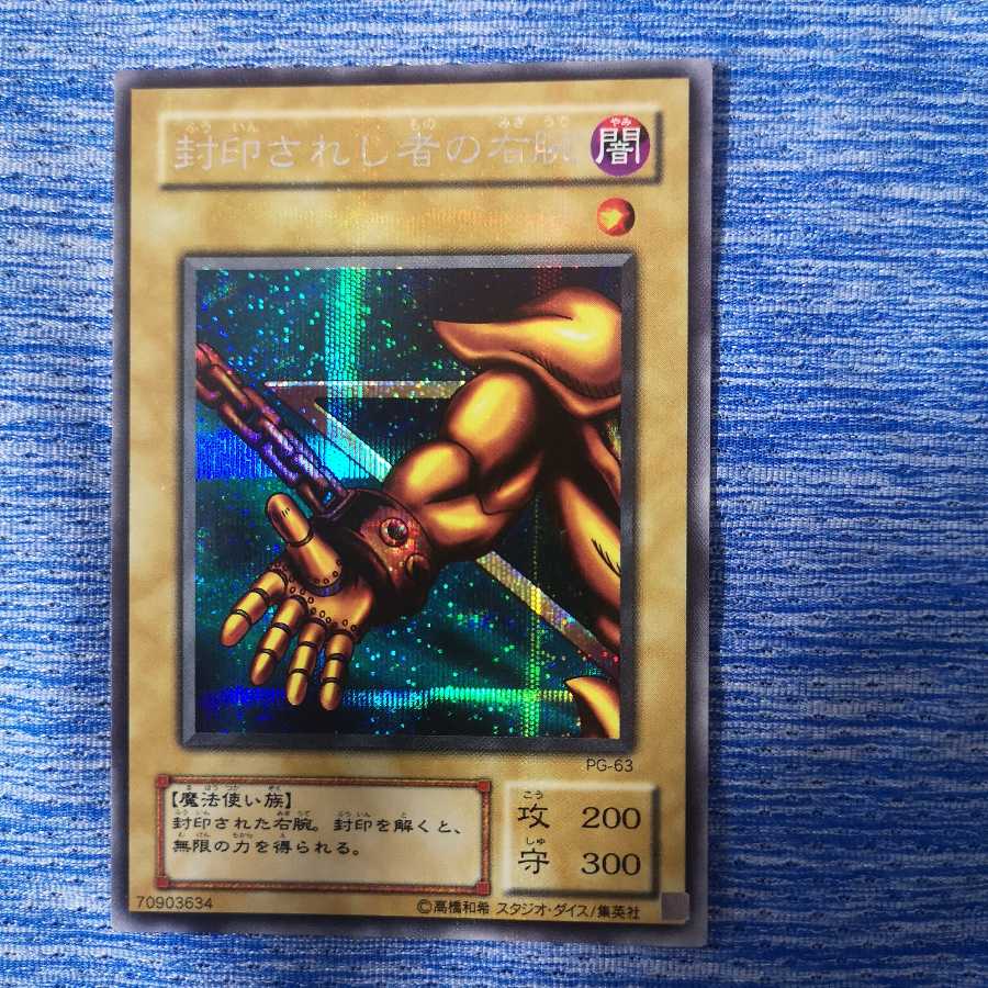 封印されし者の右腕 シークレットレア PG-63