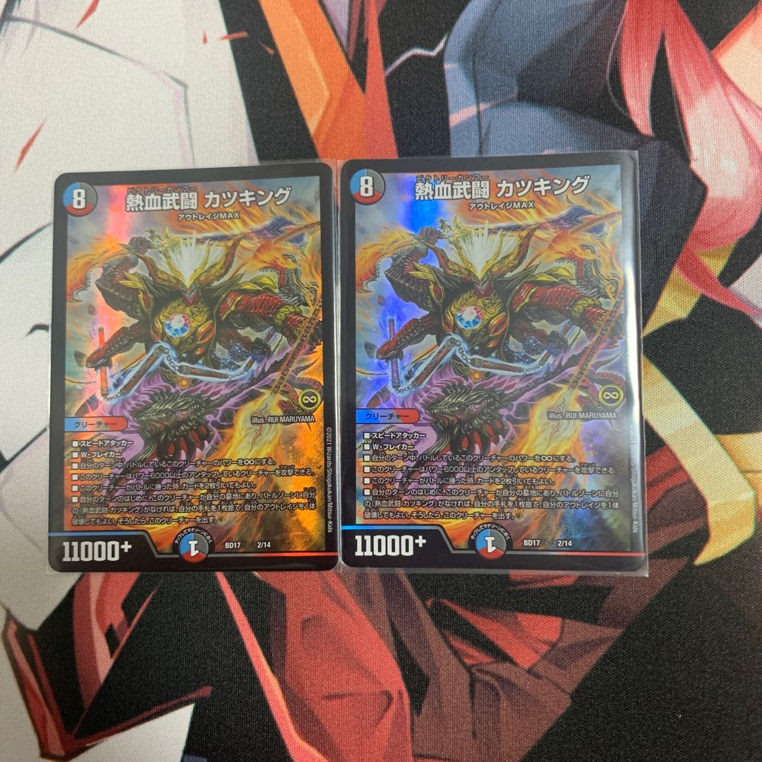 熱血武闘 カツキング 2枚セット