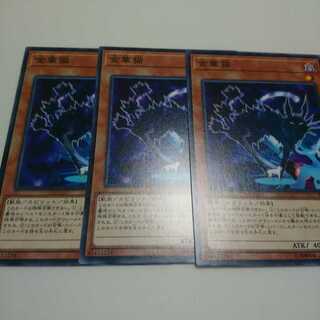 遊戯王 ノーマル 金華猫 3枚