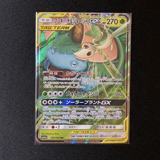 フシギバナ&ツタージャGX