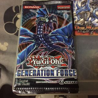 貴重 遊戯王 英語版 ジェネレーション・フォース 1st 未開封 パック