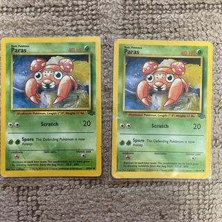 Pokemon Cards Paras Set of 2