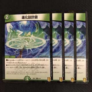 進化設計図 4枚