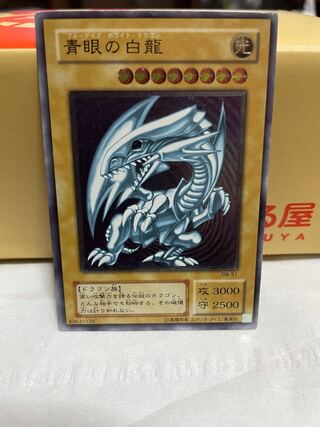 青眼の白龍レリーフ　微キズあり