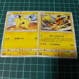 Pokémon Card Pikachu Raichu